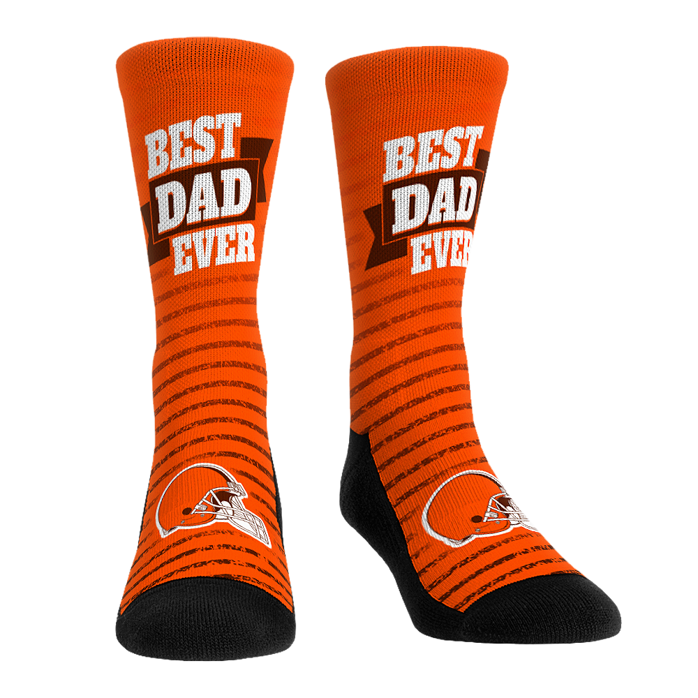 Cleveland Browns - Best Dad Ever | Rock 'Em Socks