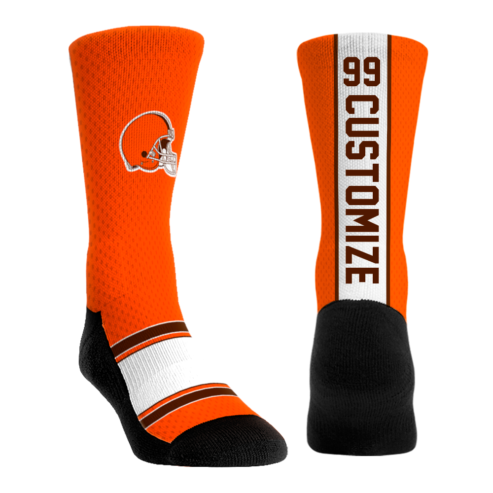 Cleveland Browns - Custom Jersey | Rock 'Em Socks