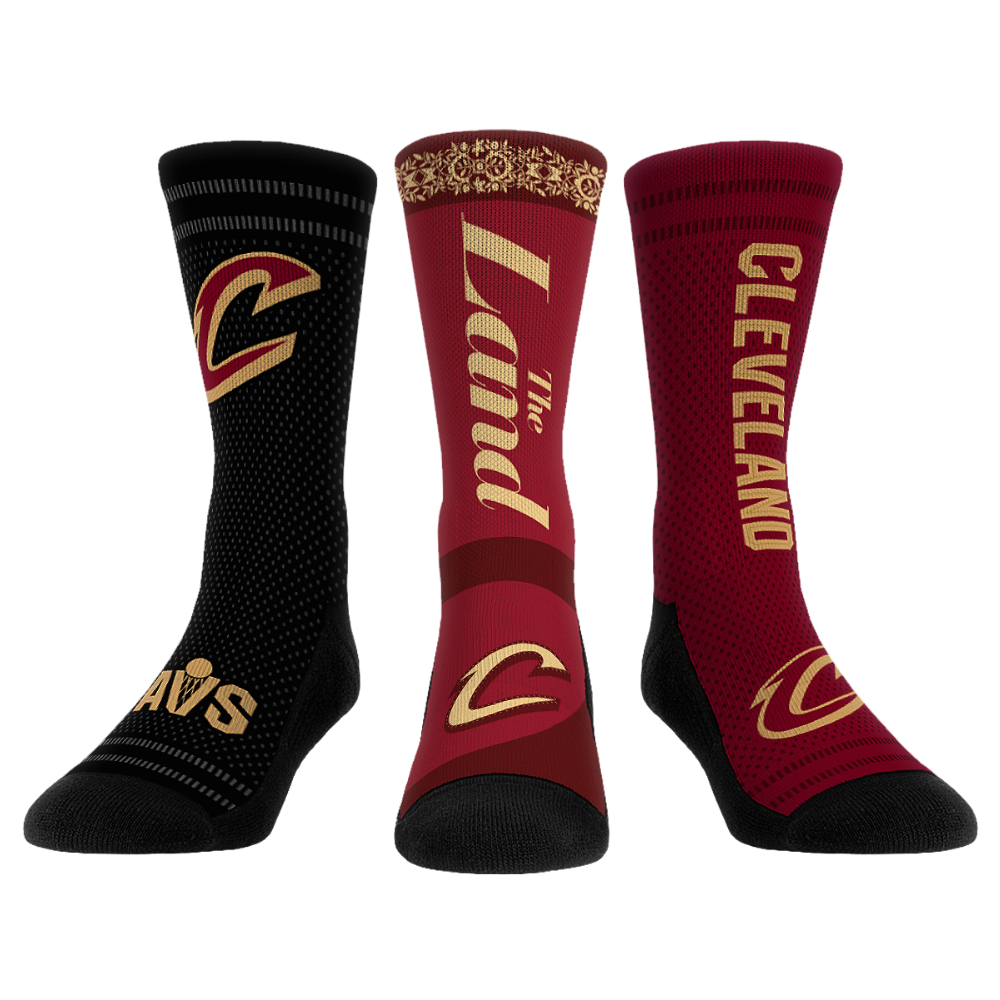 Cleveland Cavaliers - Ultimate Jersey - 3-Pack | Rock 'Em Socks