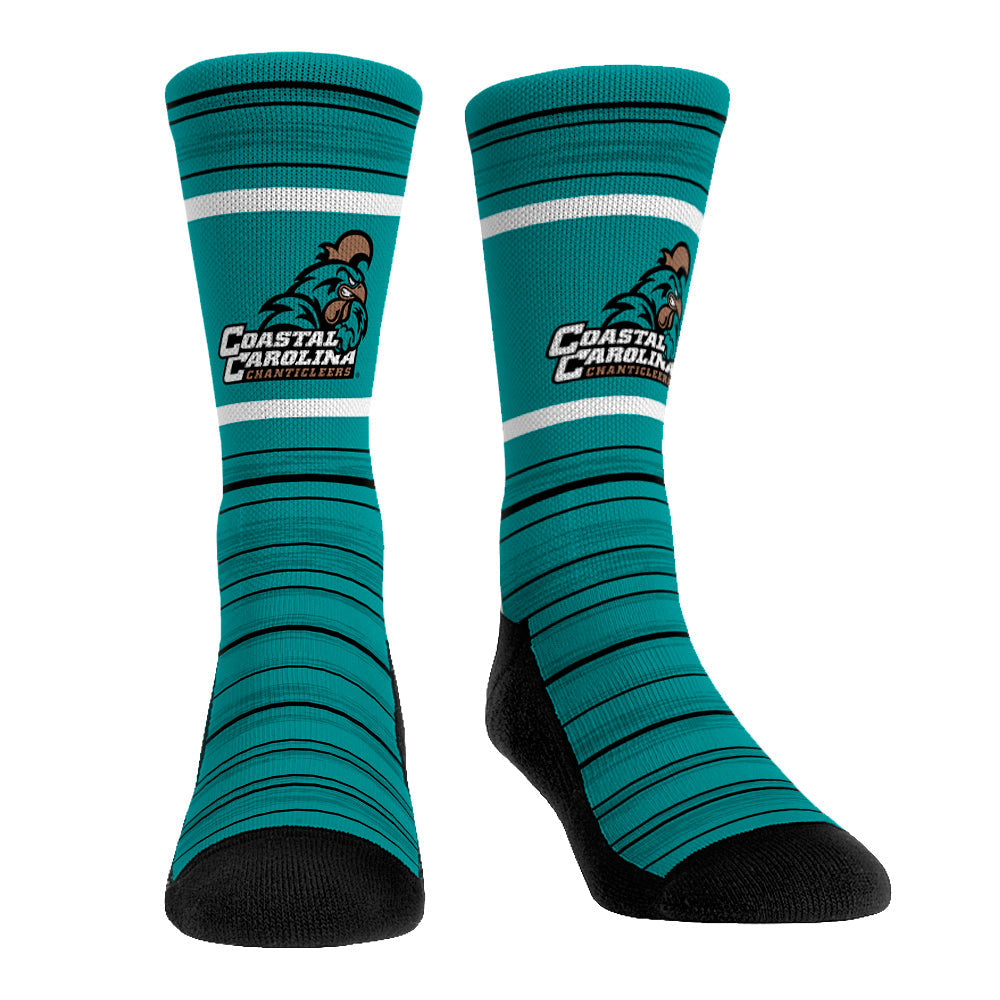 Coastal Carolina Chanticleers - Classic Lines | Rock 'Em Socks