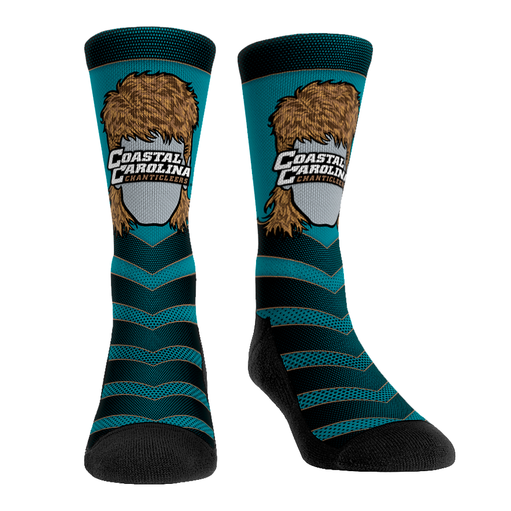 Coastal Carolina Chanticleers - Mullet Socks | Rock 'Em Socks