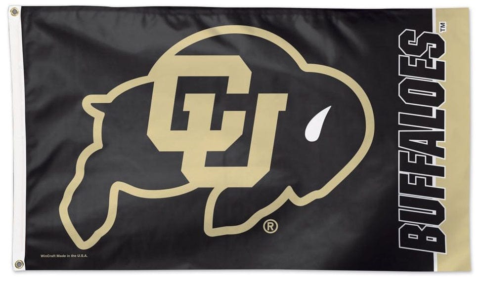 Colorado Buffaloes Flag 3x5 Logo