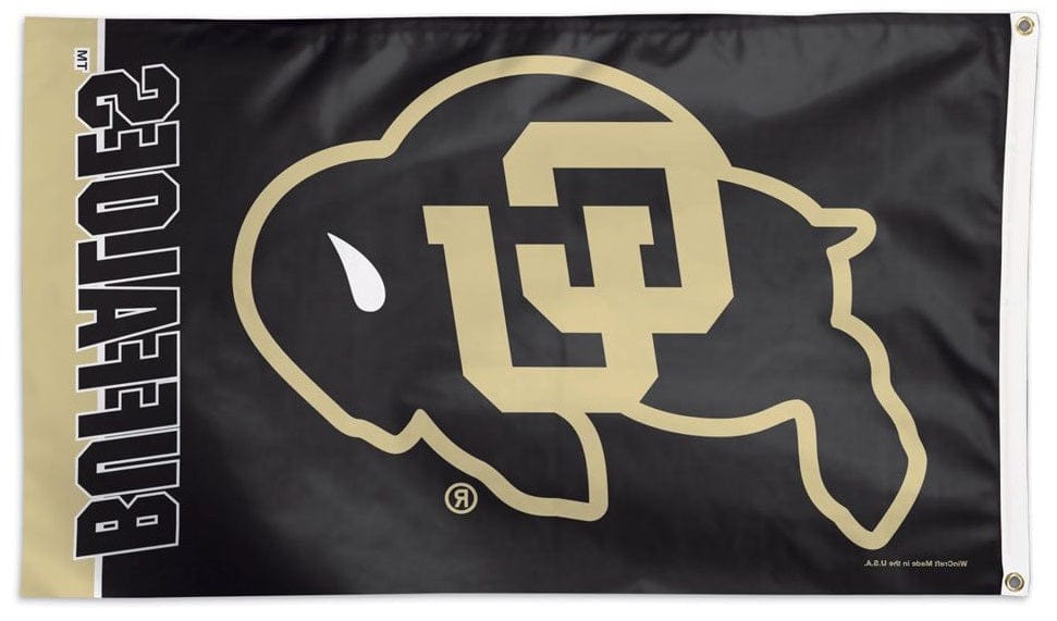 Colorado Buffaloes Flag 3x5 Logo