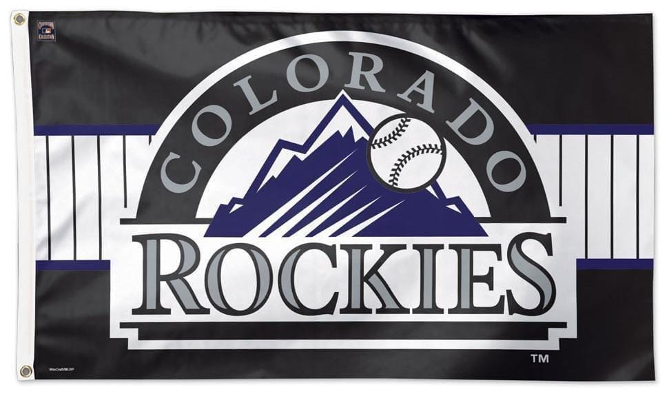 Colorado Rockies Flag 3x5 Retro Vintage Throwback