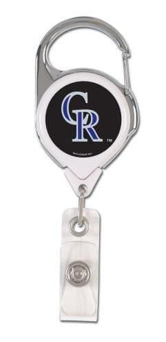 Colorado Rockies Reel 2 Sided Retractable Badge Holder