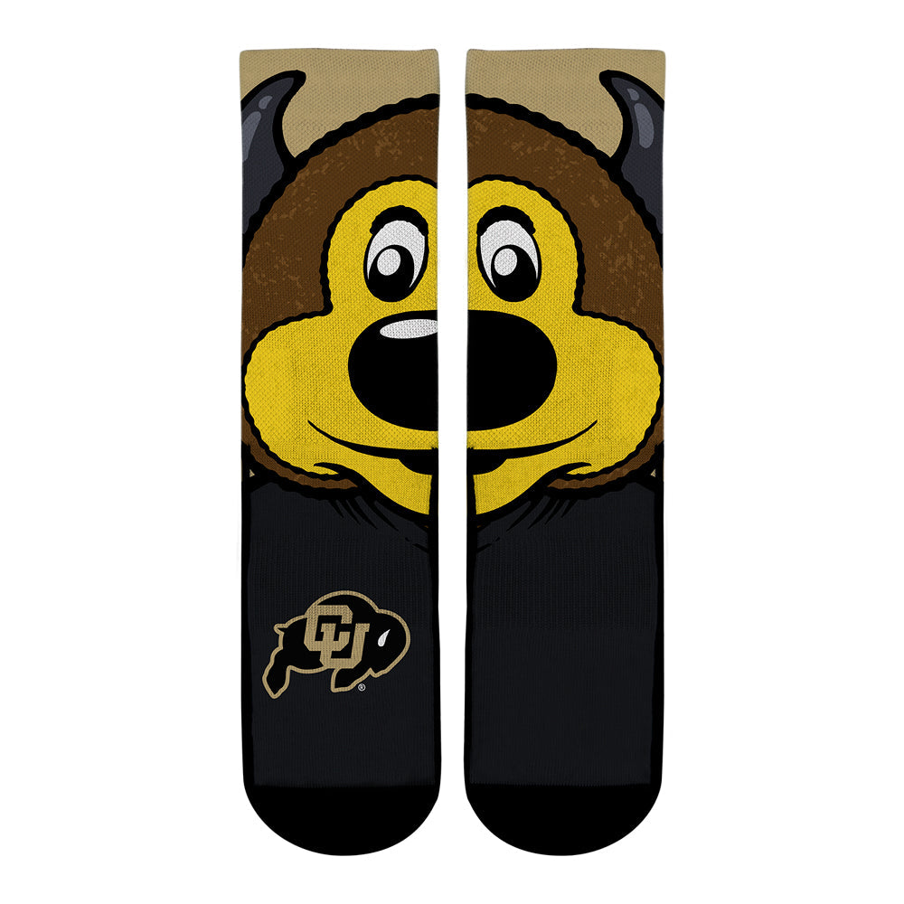 Colorado Buffaloes - Chip Mascot | Rock 'Em Socks 1