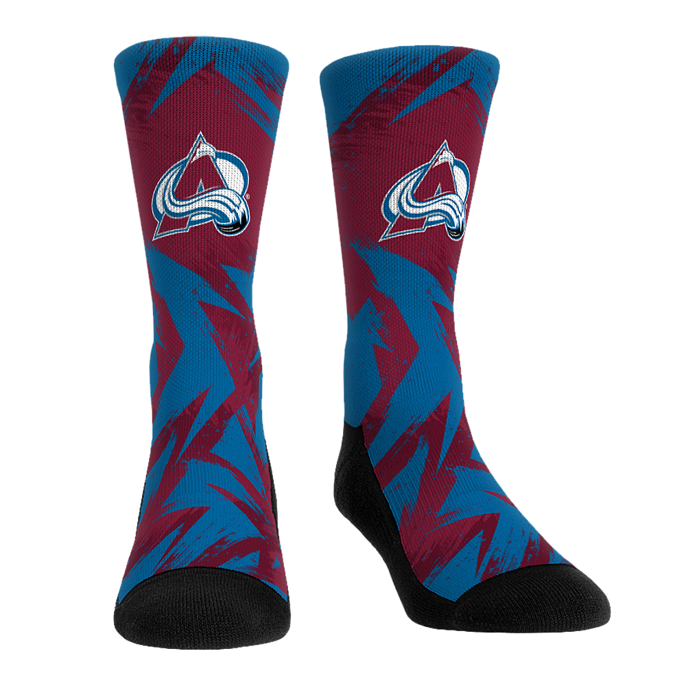 Colorado Avalanche - Game Paint | Rock 'Em Socks