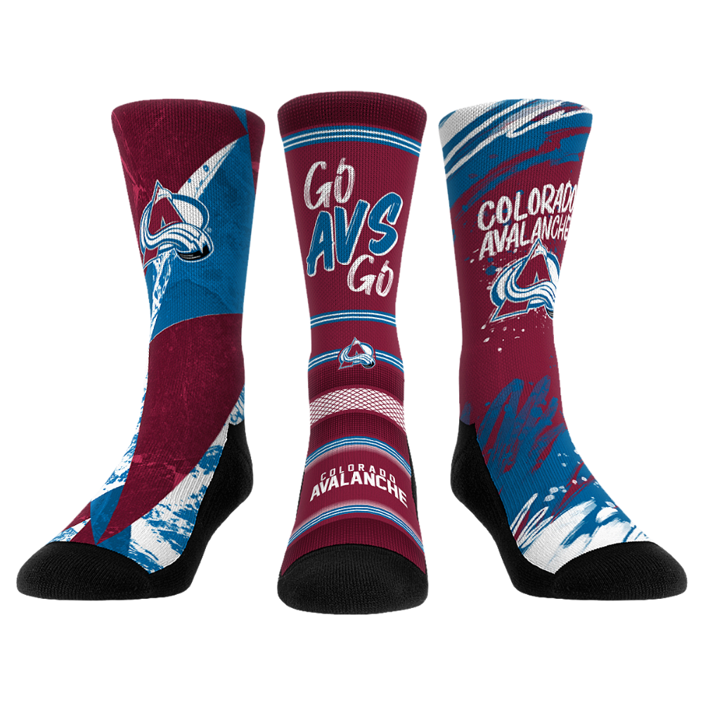 Colorado Avalanche - Power Play 3-Pack | Rock 'Em Socks