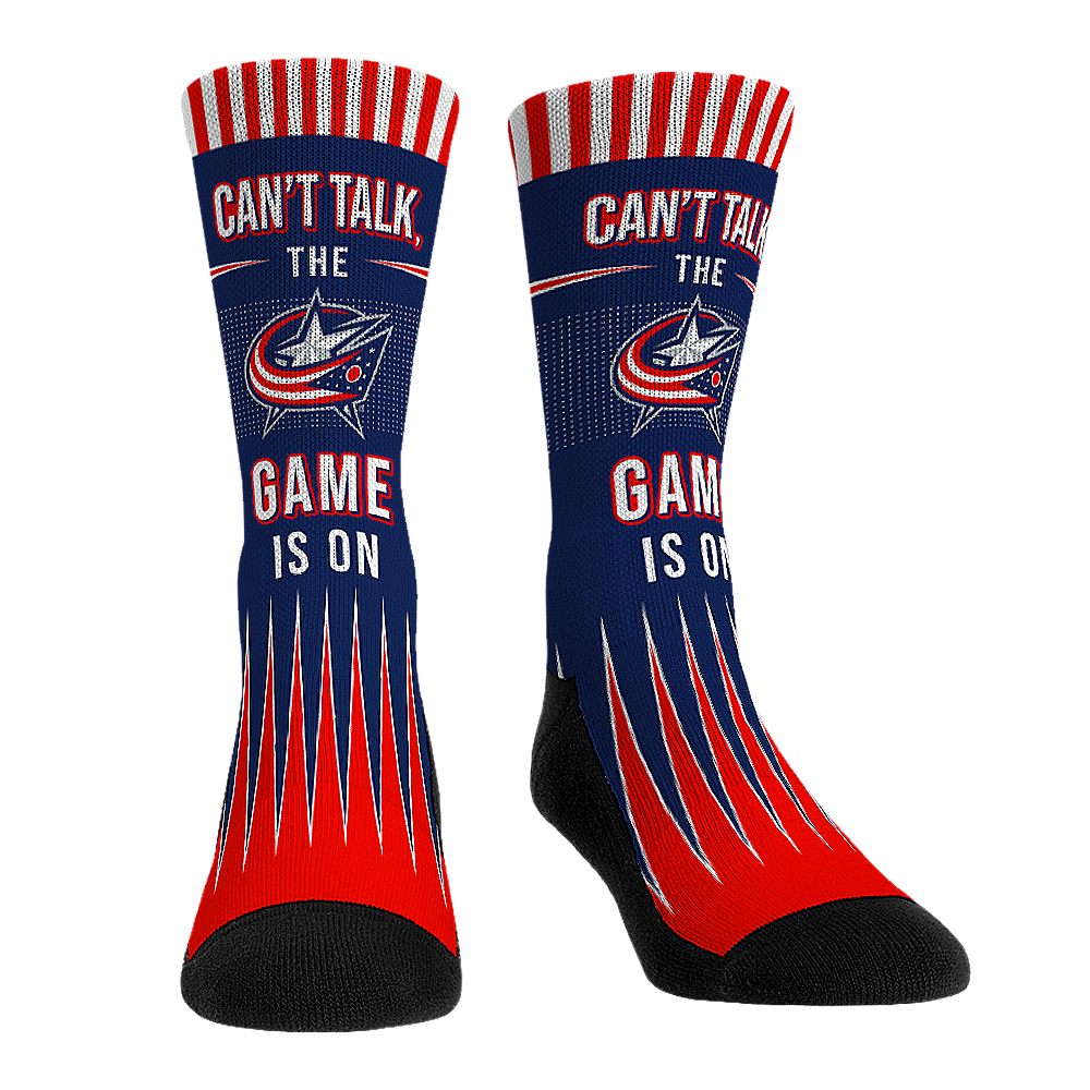 Columbus Blue Jackets - Can't Talk | Rock 'Em Socks