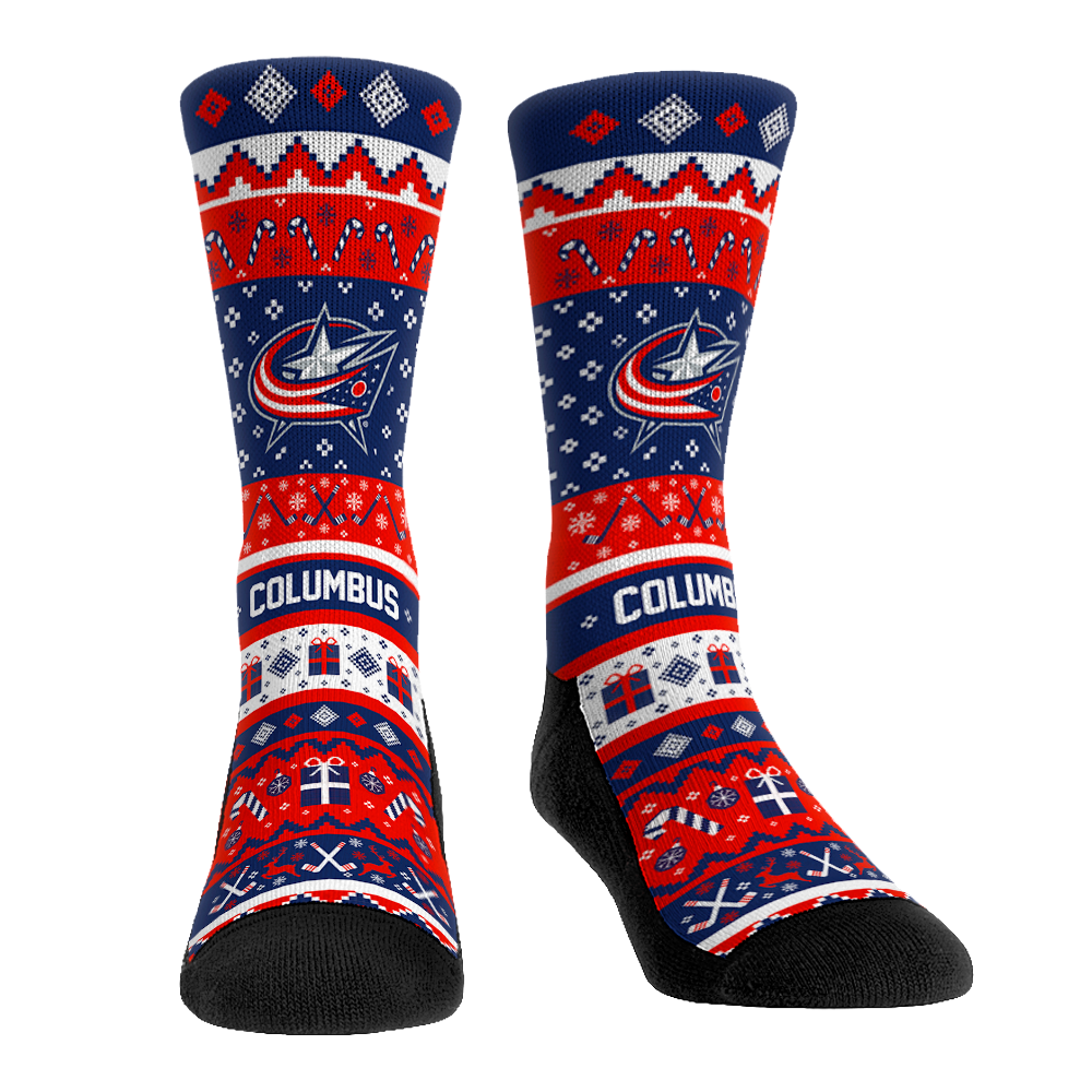 Columbus Blue Jackets - Tacky Sweater | Rock 'Em Socks