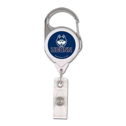 Connecticut Huskies Reel 2 Sided Retractable Badge Holder