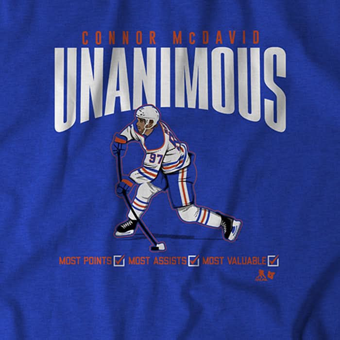 Connor McDavid: Unanimous 4