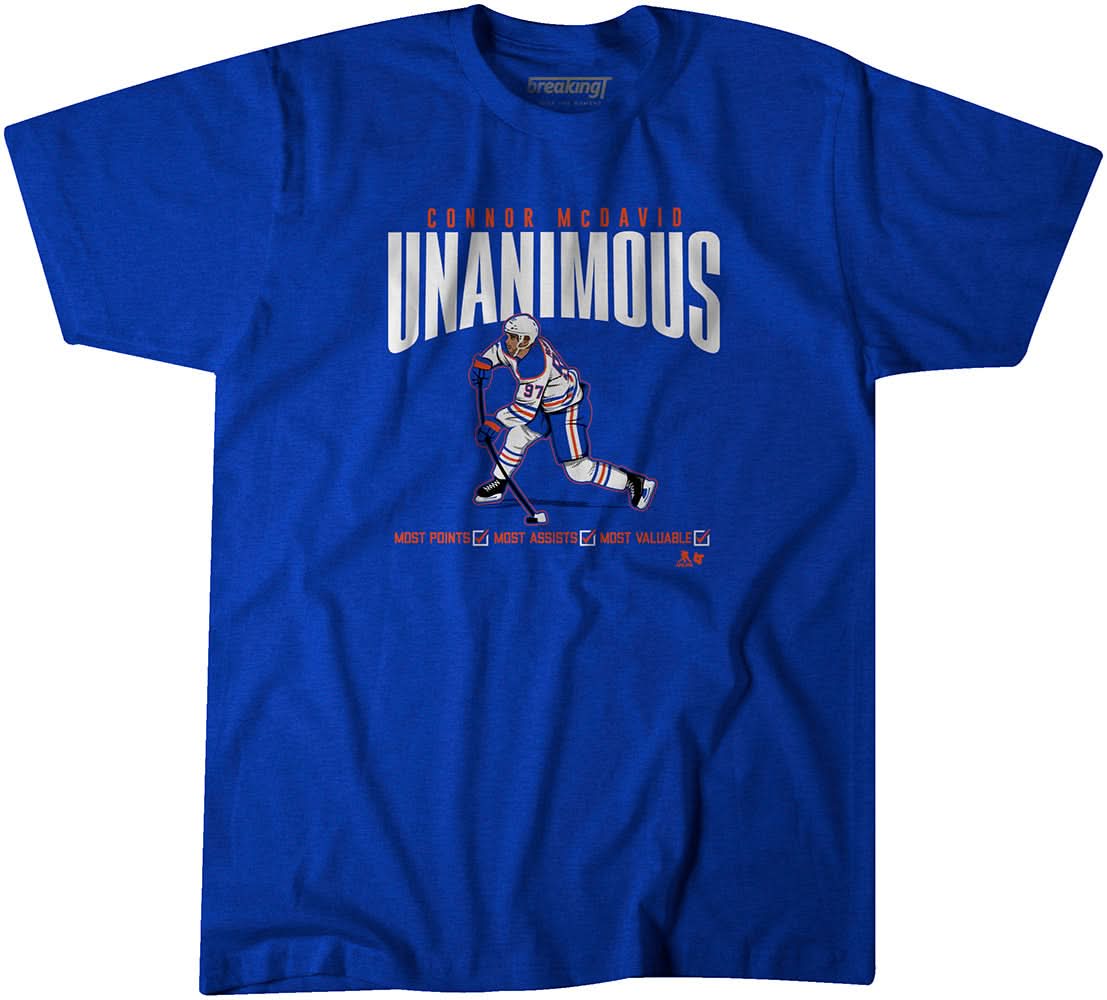 Connor McDavid: Unanimous 1