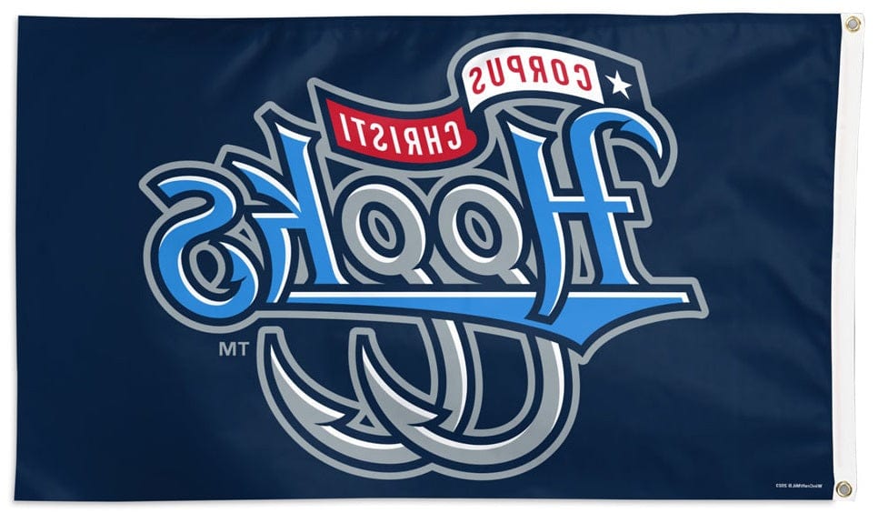 Corpus Christi Hooks Flag 3x5 Minor League Baseball
