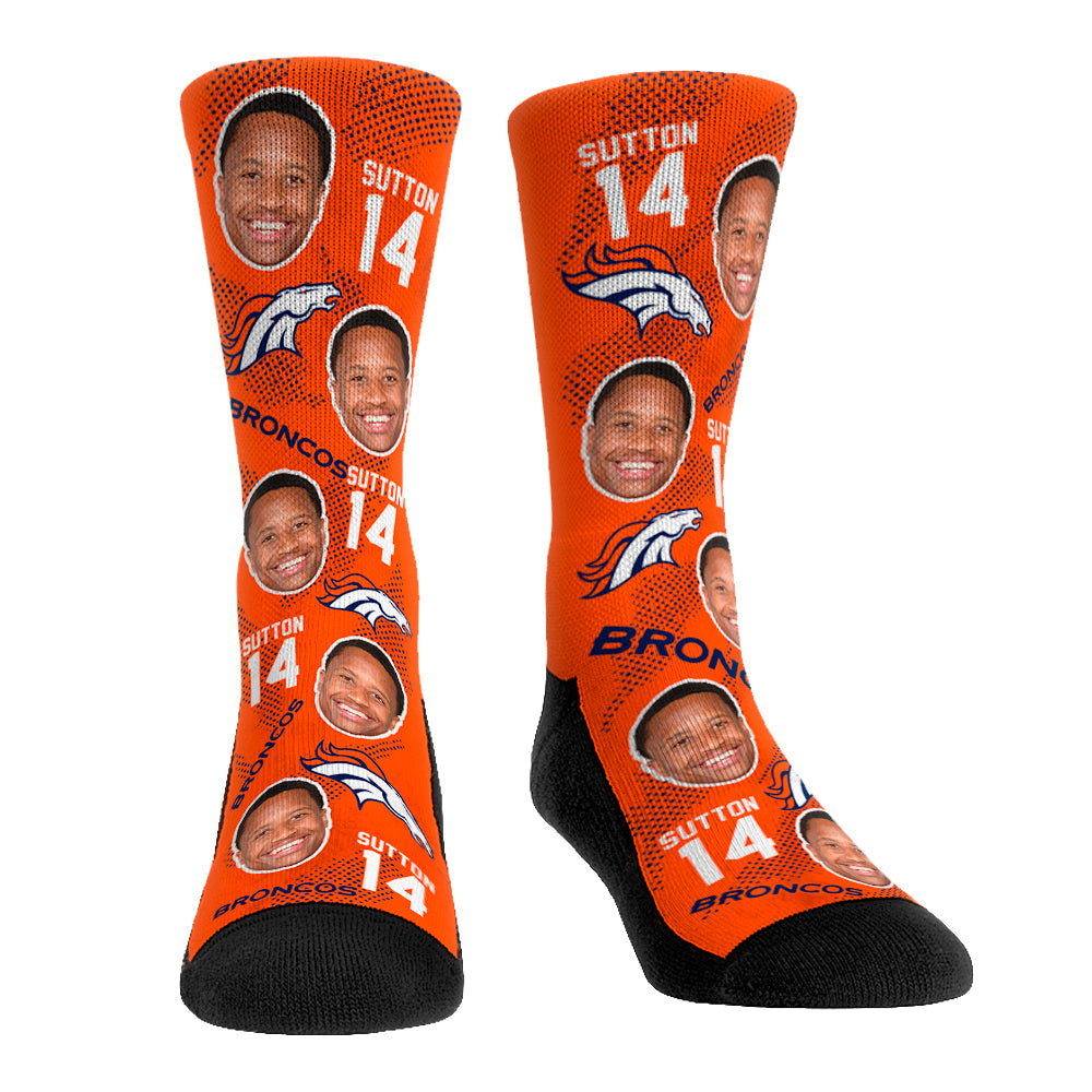Courtland Sutton - Denver Broncos - Football Guy | Rock 'Em Socks