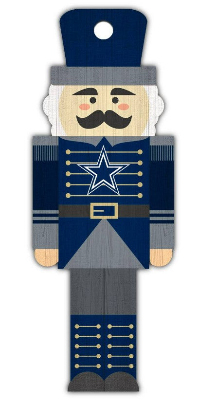 Dallas Cowboys Wood Nutcracker Ornament 1