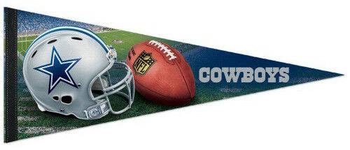 Dallas Cowboys 12x30 Premium Football Pennant 1