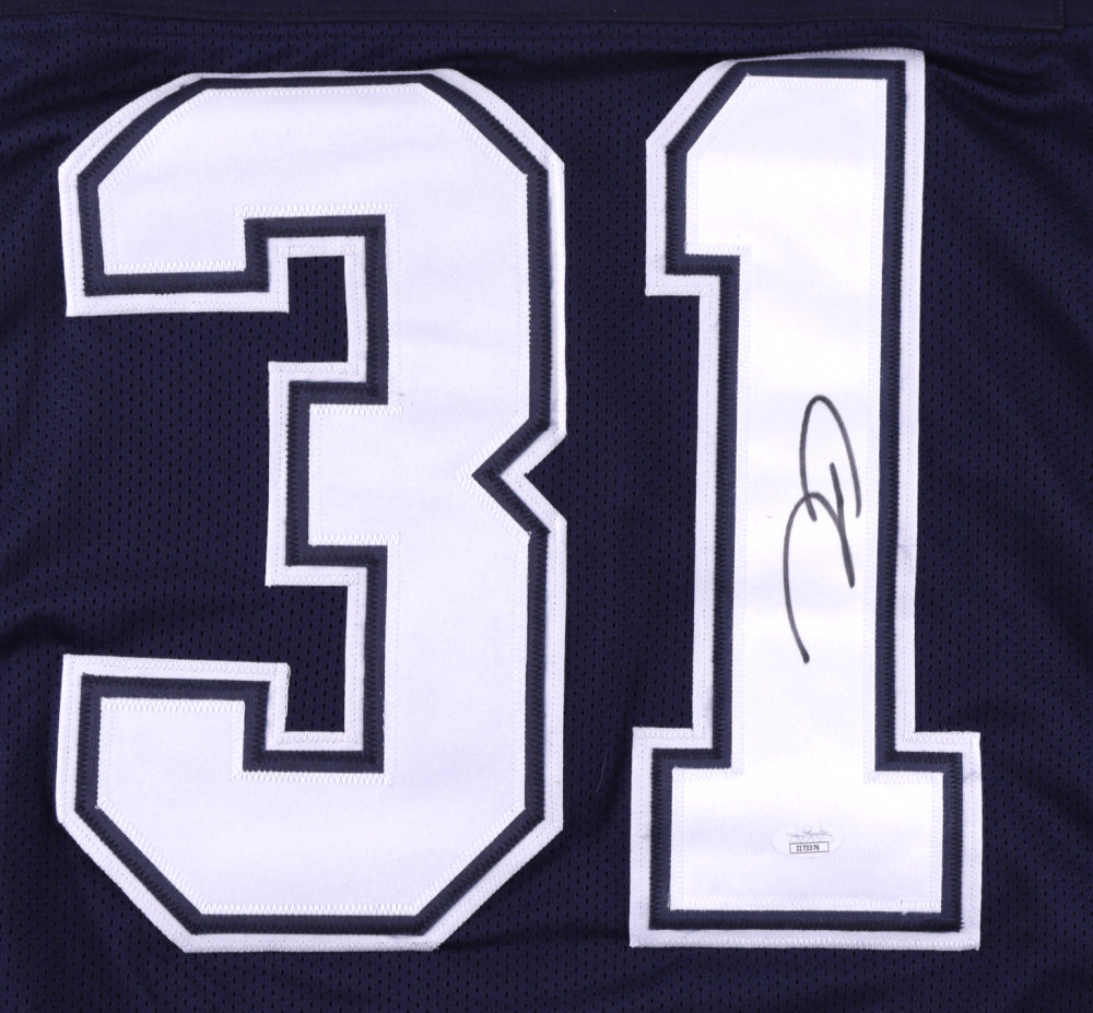 Trevon Diggs Dallas Cowboys Autographed Navy Blue Rookie Football Jersey 2