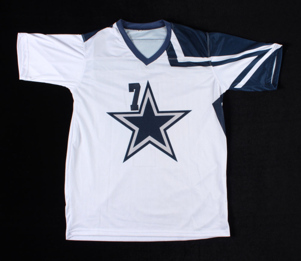 Trevon Diggs Dallas Cowboys Autographed Star-Sleeve Football Jersey 3