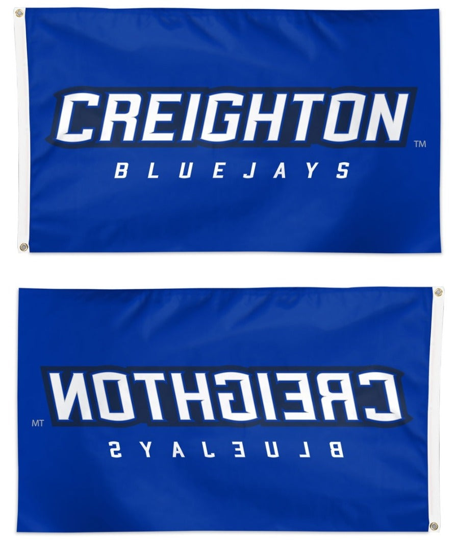 Creighton Bluejays Flag 3x5 Wordmark
