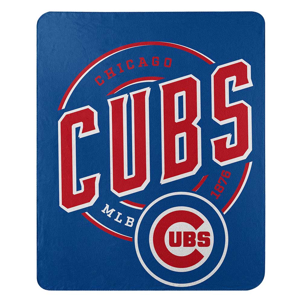 Chicago Cubs 50" x 60" Campaign Fleece Blanket 1