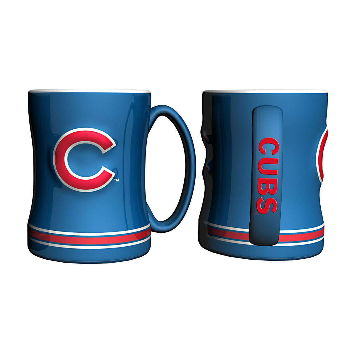 Chicago Cubs Logo Relief Coffee Mug 1