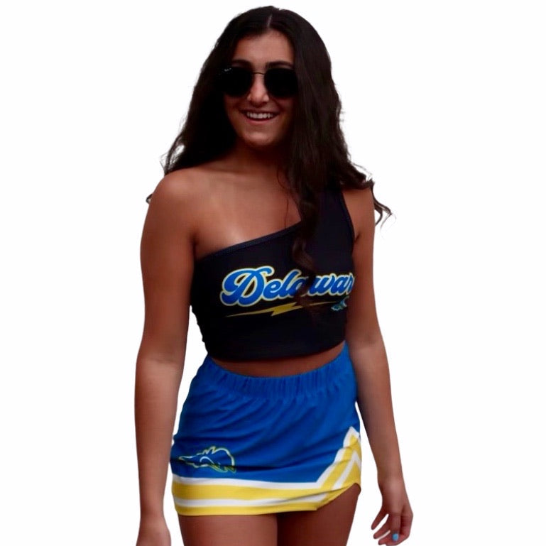Delaware Lightning One Shoulder Top | lojobands 12
