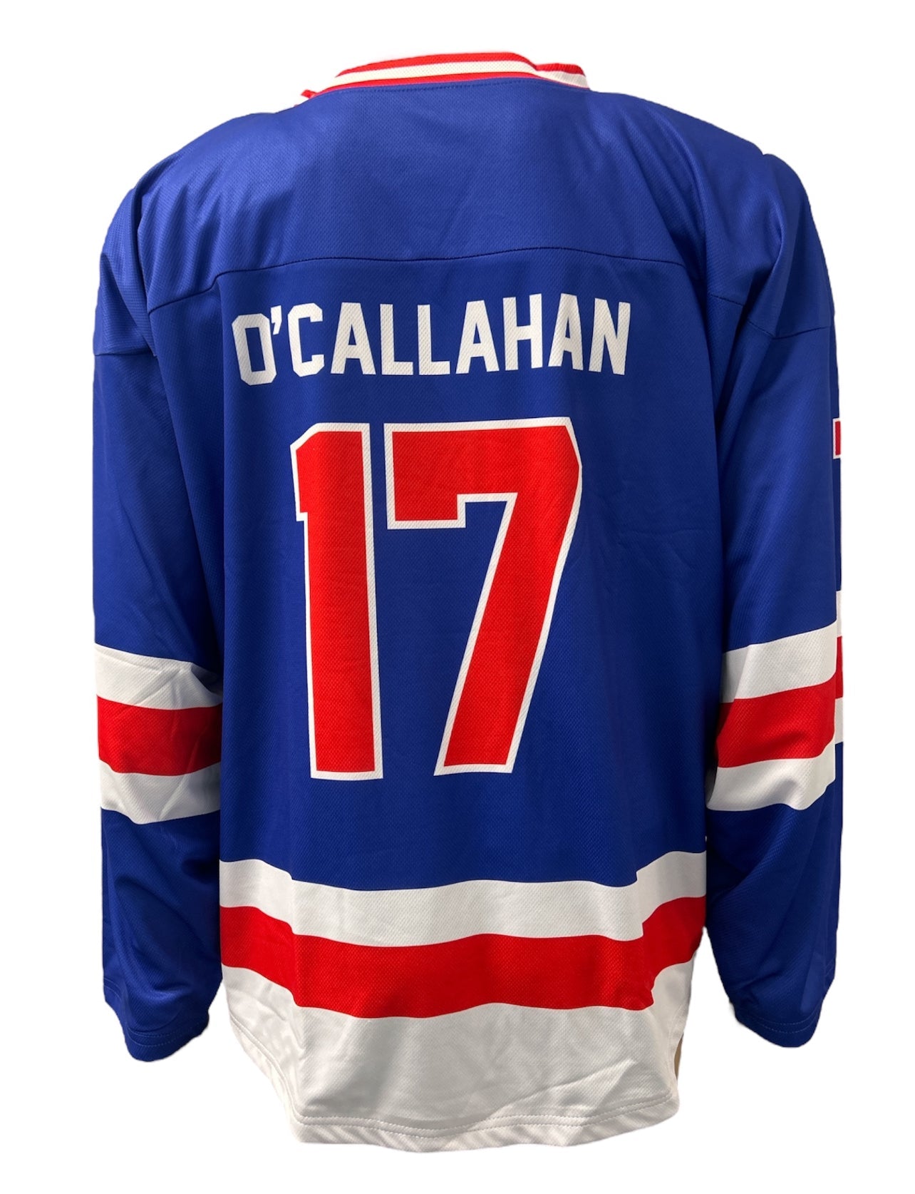 Jack O'Callahan USA Hockey Miracle on Ice 1980 Official Reversible Hockey Jersey 3