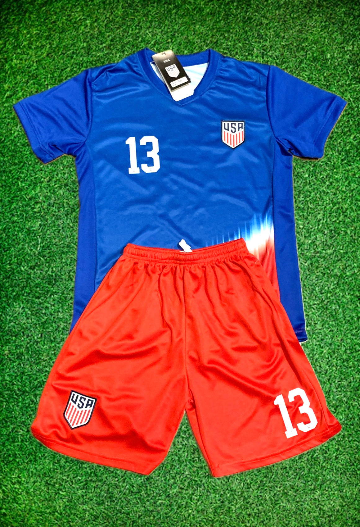 Alex Morgan Kids Soccer Jersey Set - Toddler & Youth Sizing 3