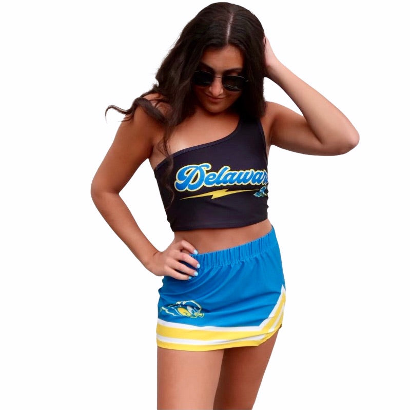 Delaware Lightning One Shoulder Top | lojobands 5