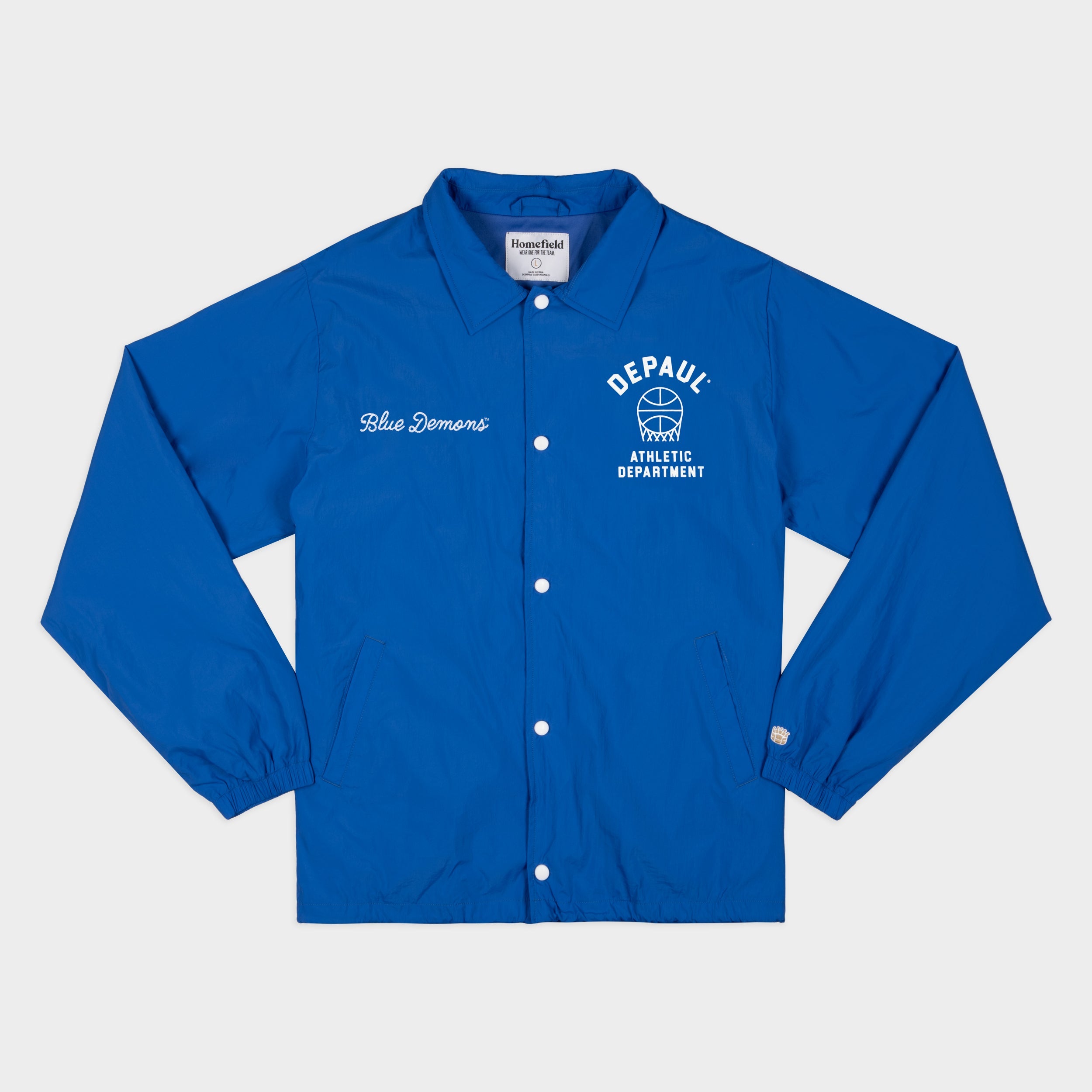 DePaul Blue Demons Basketball 1970s Coaches Jacket | Homefield