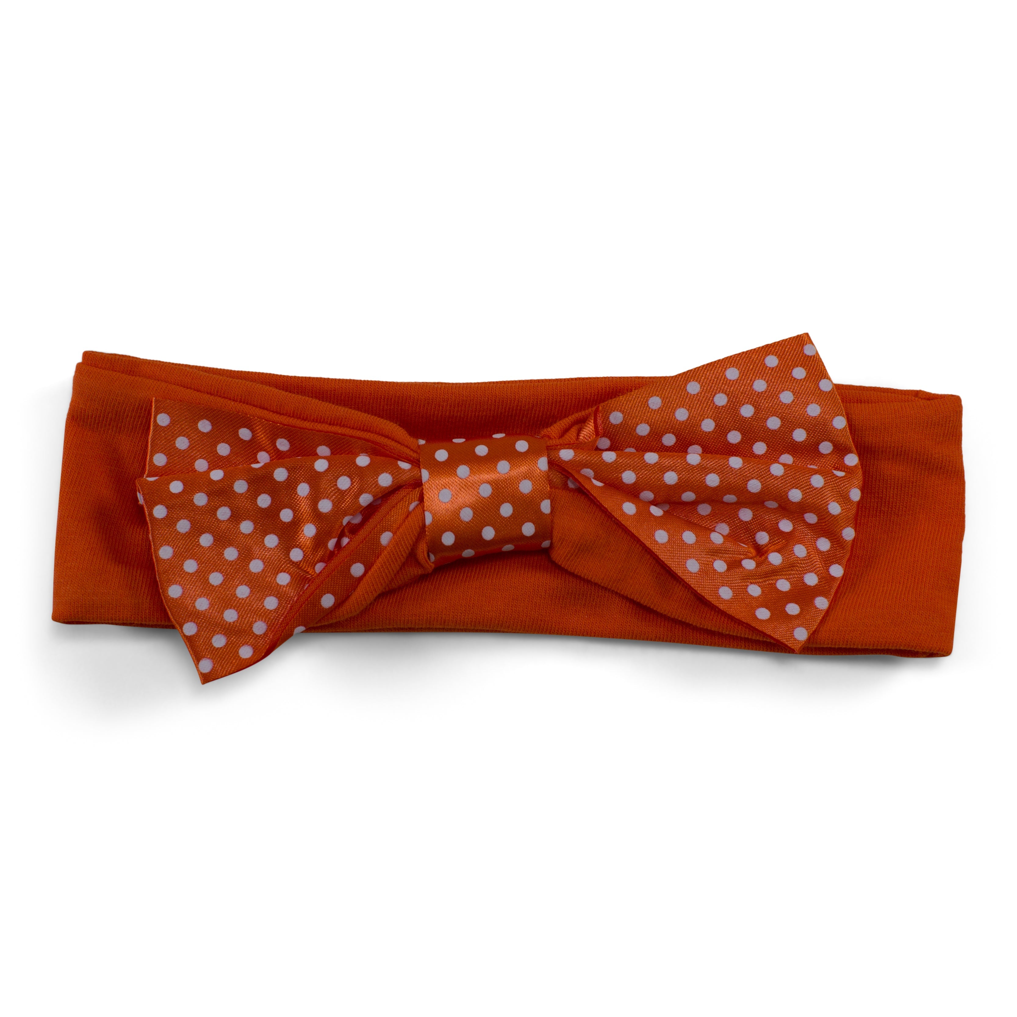 Auburn Girl's Pin Dot Headband | Two Feet Ahead