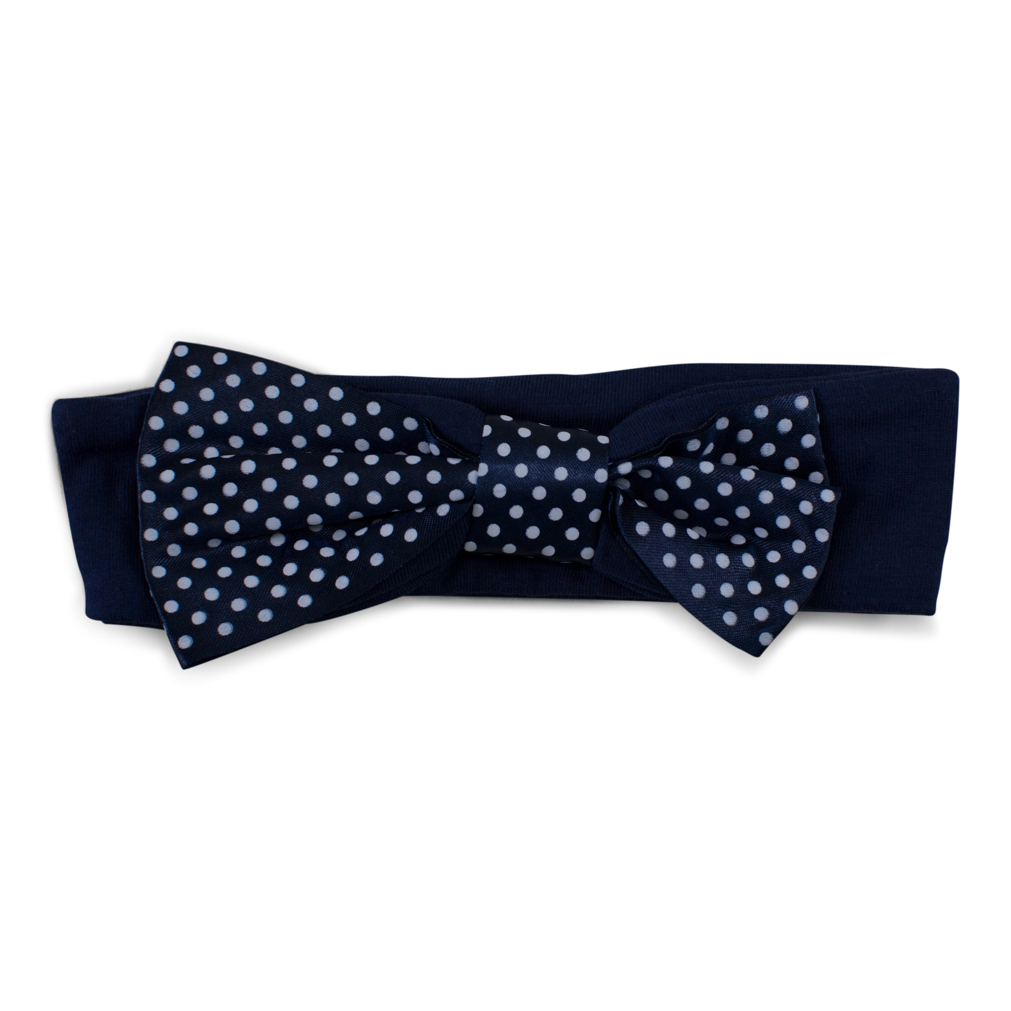 Auburn Girl's Pin Dot Headband | Two Feet Ahead