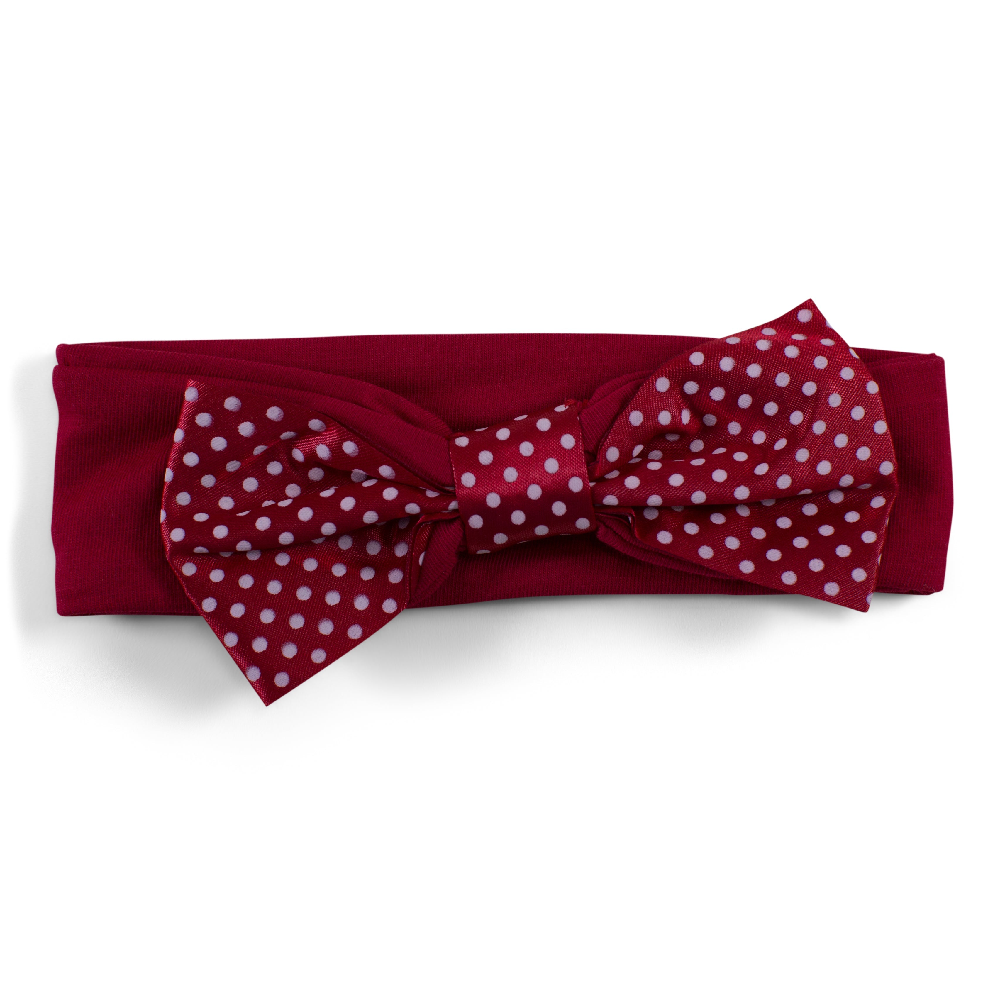 Rutgers Girl's Pin Dot Headband | Two Feet Ahead
