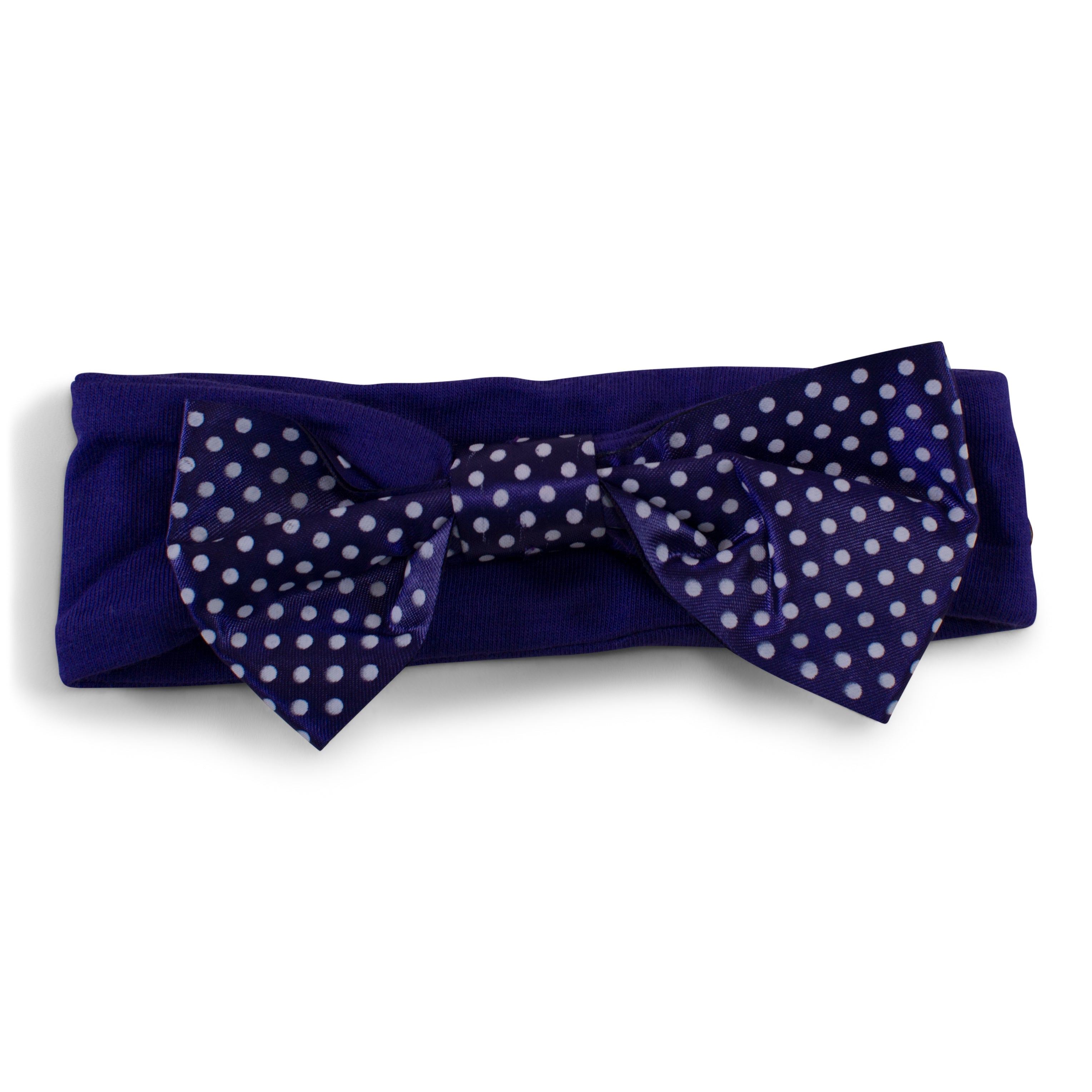 Kansas State Girl's Pin Dot Headband | Two Feet Ahead