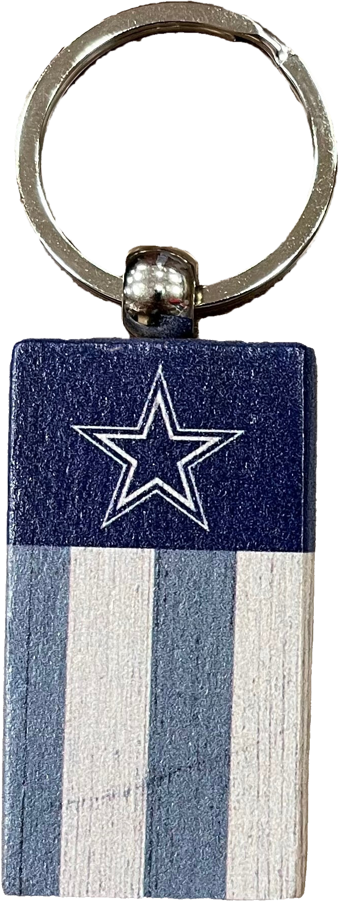 Dallas Cowboys Rectangle Flag Keychain 1