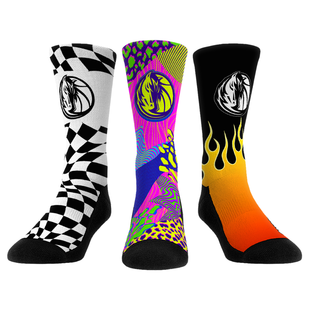 Dallas Mavericks - Vibes - 3-Pack | Rock 'Em Socks