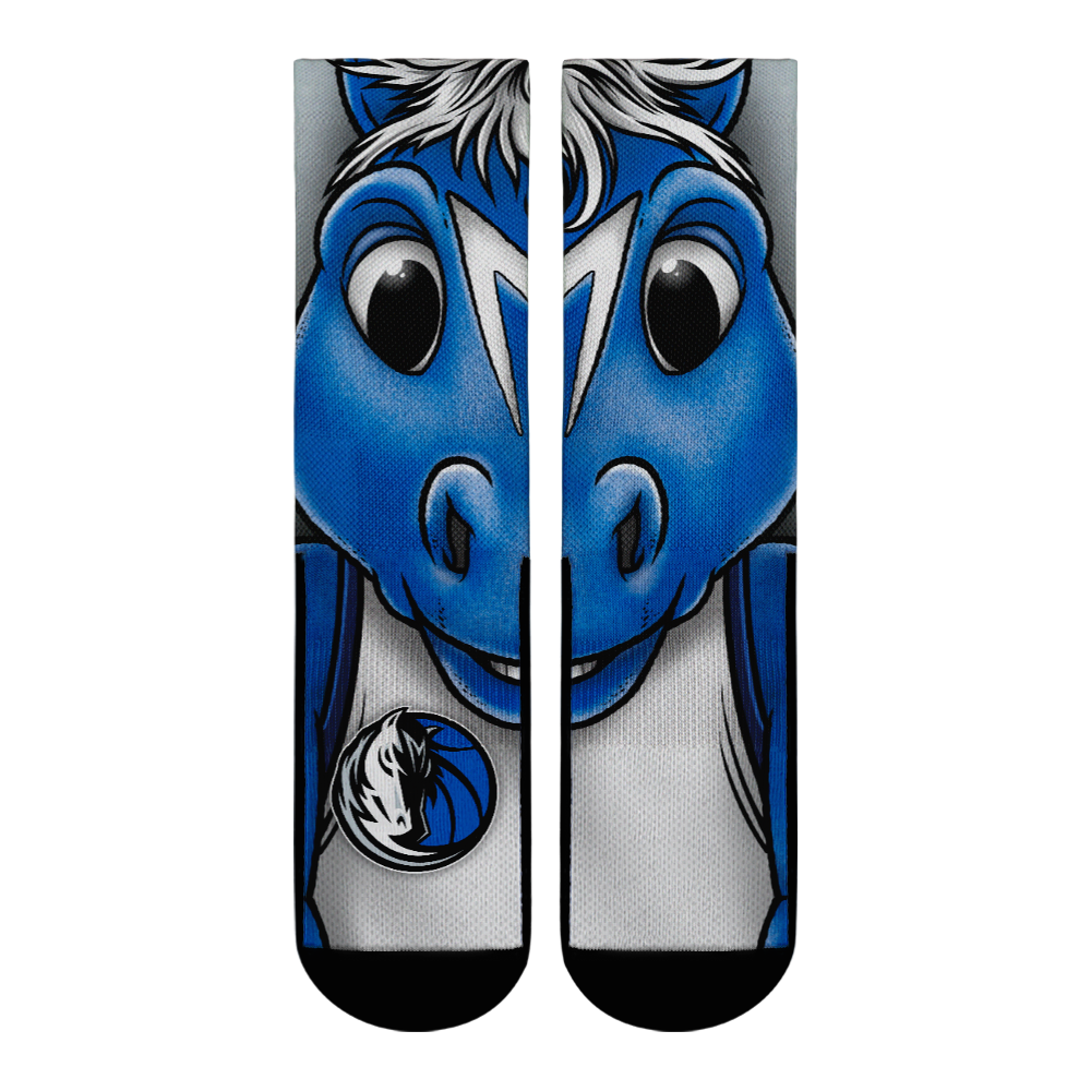 Dallas Mavericks - Split Face Mascot | Rock 'Em Socks
