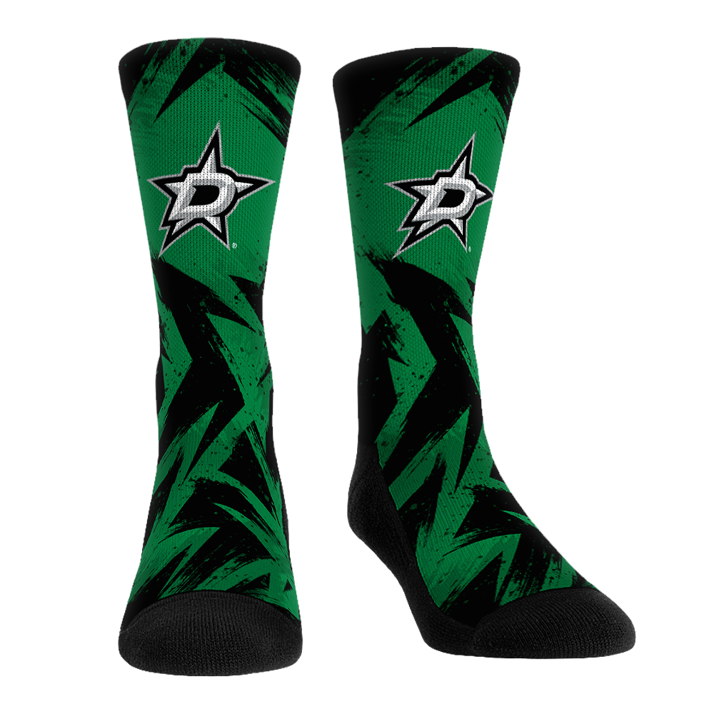 Dallas Stars - Game Paint | Rock 'Em Socks
