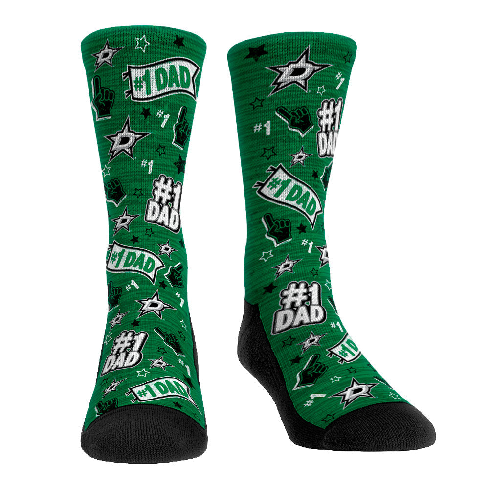Dallas Stars - #1 Dad | Rock 'Em Socks