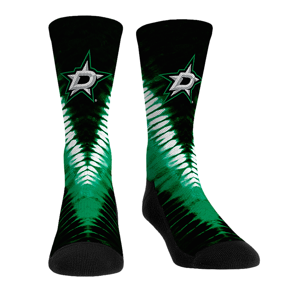 Dallas Stars - V Shape Tie Dye | Rock 'Em Socks