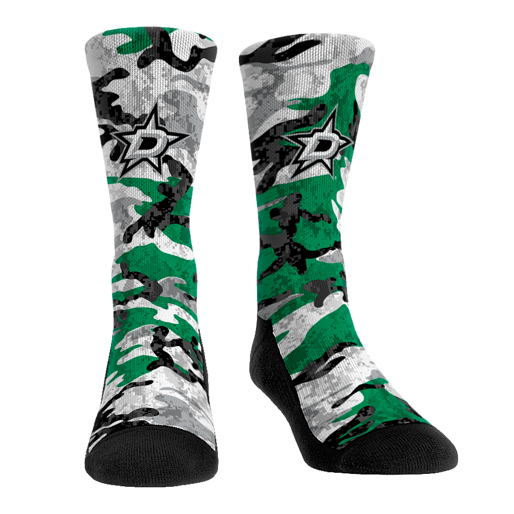 Dallas Stars - What The Camo | Rock 'Em Socks