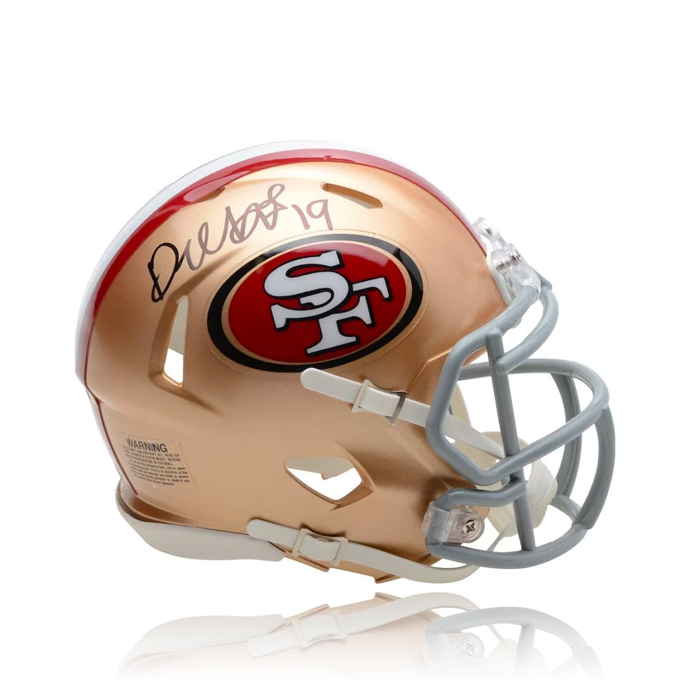 Deebo Samuel San Francisco 49ers Autographed Mini-Helmet 1
