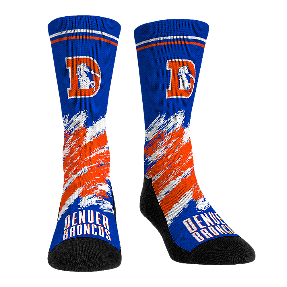 Denver Broncos - Throwback Paint | Rock 'Em Socks 1