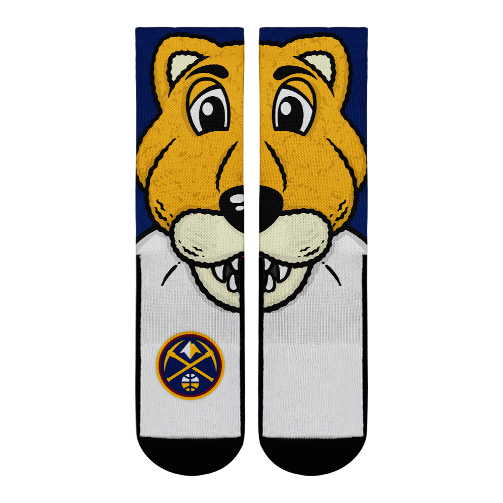Denver Nuggets - Split Face Mascot | Rock 'Em Socks 1