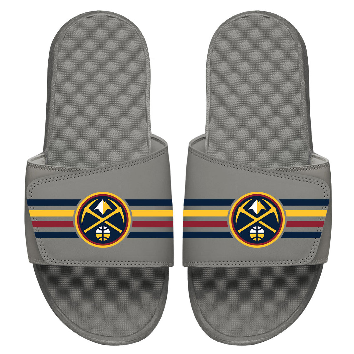 Denver Nuggets Stripes Slides 2