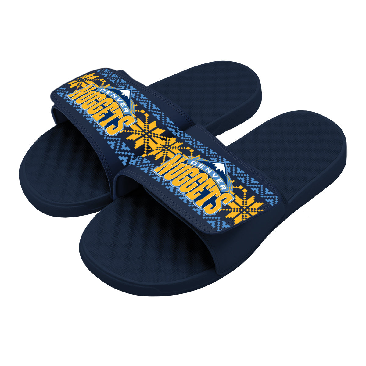 Denver Nuggets Ugly Sweater Slides 1