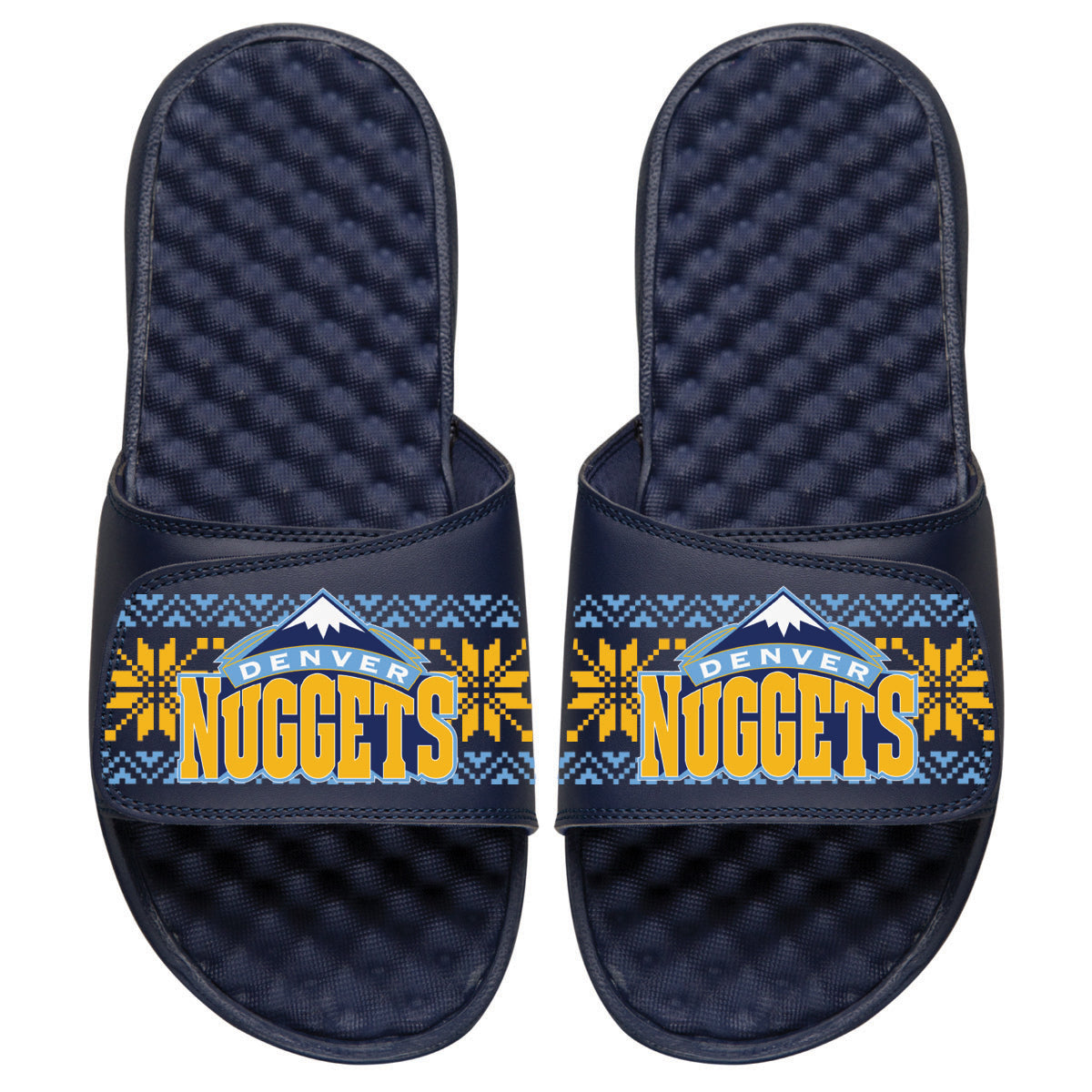 Denver Nuggets Ugly Sweater Slides 2