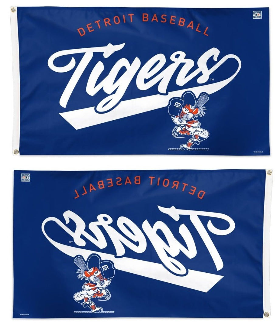 Detroit Tigers Flag 3x5 Cooperstown Collection 1