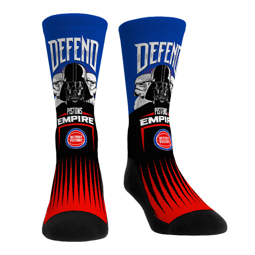 Detroit Pistons - Star Wars  - Defend The Empire | Rock 'Em Socks 1
